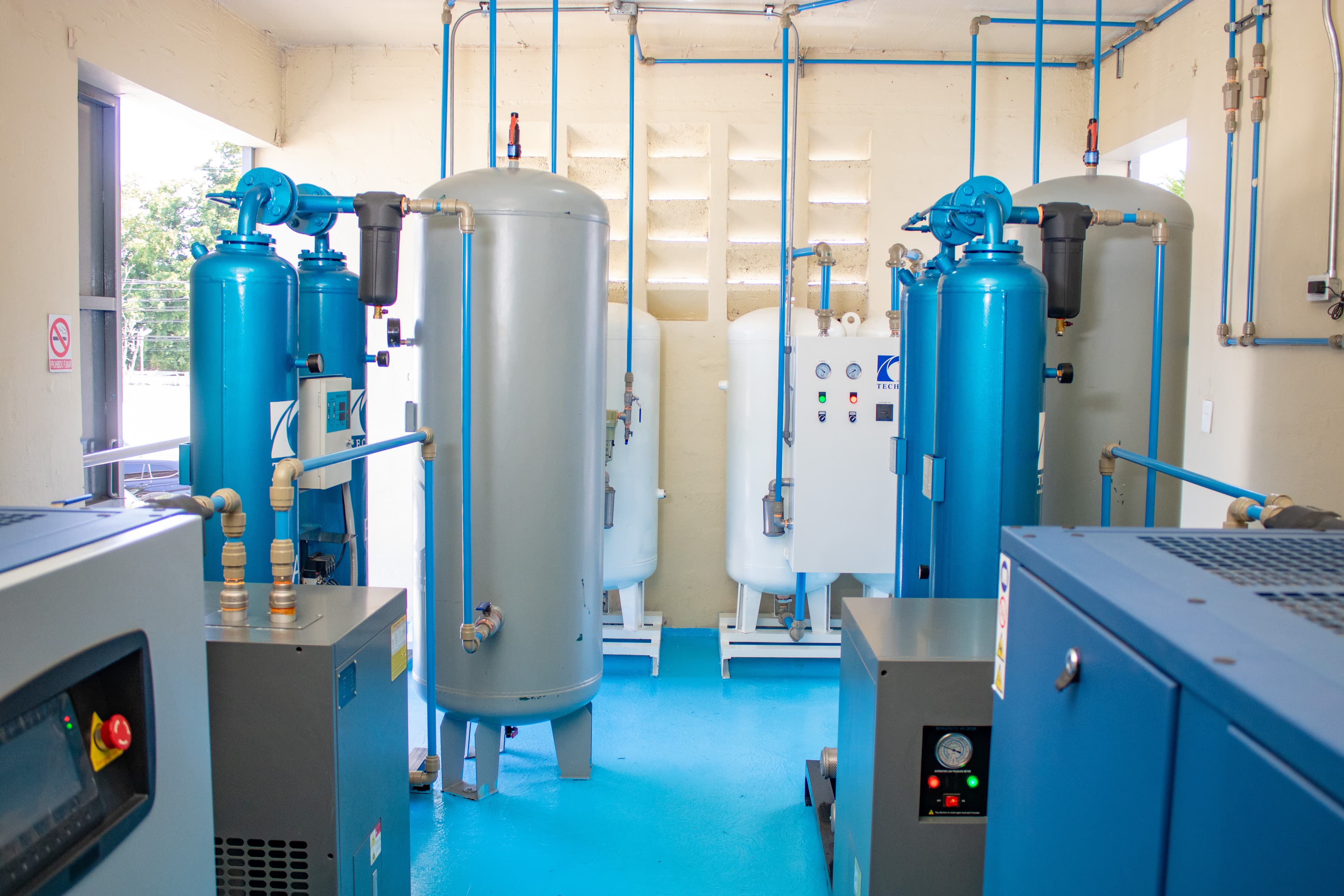 Plantas PSA bajo control